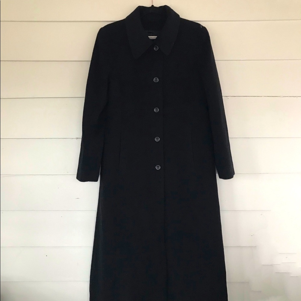 100% Cashmere Ankle Length Long Coat